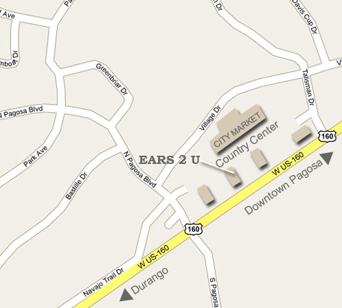 Map Country Center Hearing Aids